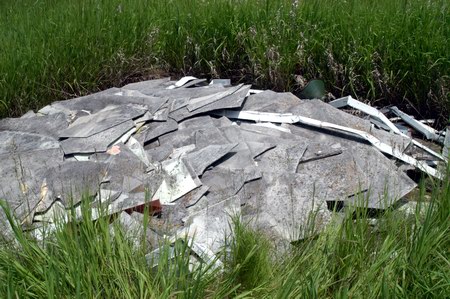 Albion Drive-In Theatre - Screen Pieces (newer photo)